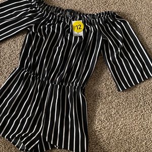 Forever 21 off-shoulder romper